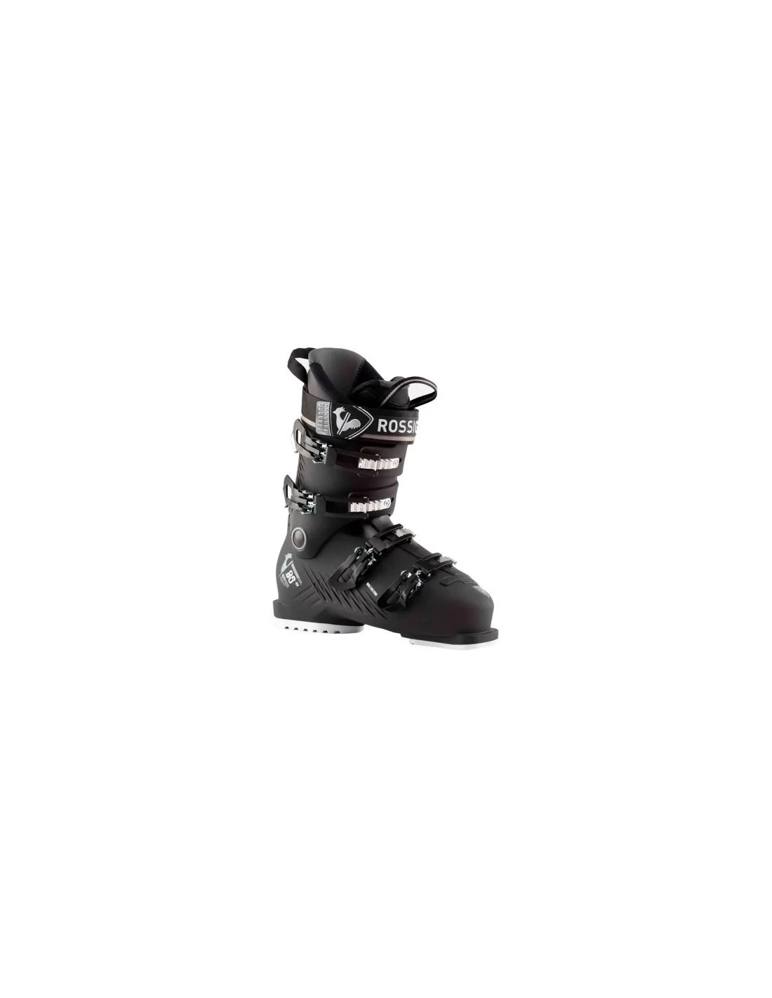 Chaussures De Ski Neuves Rossignol Hi Speed 80 HV Black Silver 2023 1 Chaussures De Ski Neuves Rossignol Hi Speed 80 HV Black Silver 2023