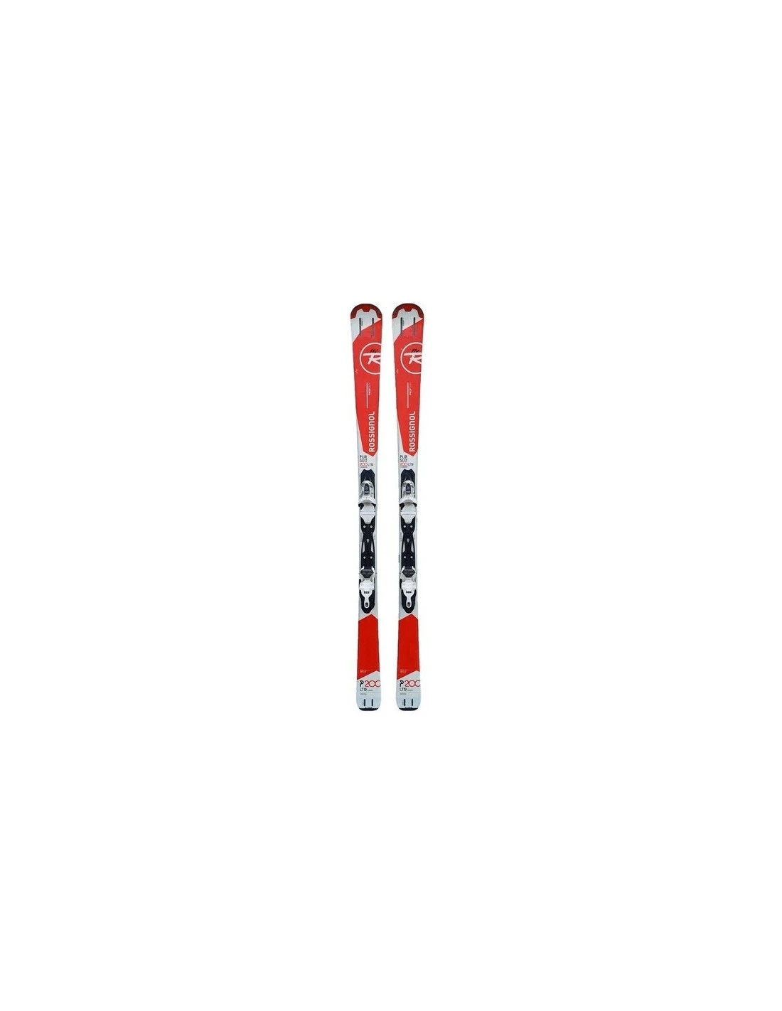 Ski Occasion Rossignol Pursuit 200LTD White Red + Fix Look 1 Ski Occasion Rossignol Pursuit 200LTD White Red + Fix Look