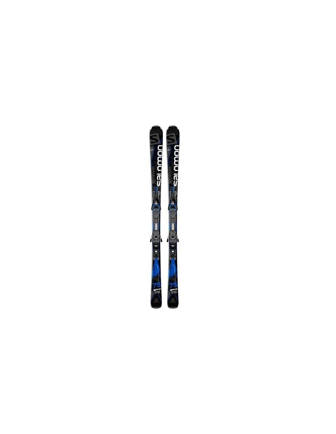 Ski Occasion Salomon X Drive 75 + Fix Taille 168cm 1 Ski Occasion Salomon X Drive 75 + Fix Taille 168cm