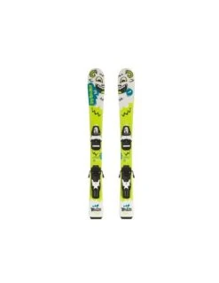 Ski Wedze Onebreaker Vert Taille 90cm + Fix