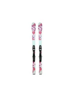Ski Wedze Starliner Fleur Kid Junior + Fix