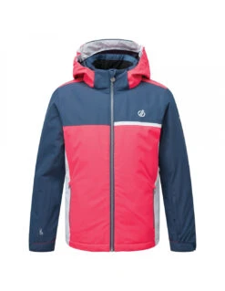 Veste De Ski Junior Neuve Dare 2B Depend Jacket Dark Denim / Neon Pink